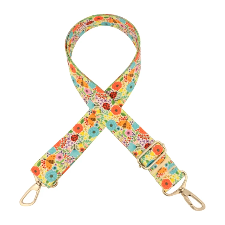 Pasek do torebki 37mm FLOWERS.webp