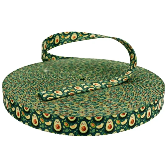 tasma nosna 25mm nadruk sublimacja avocado 2.png