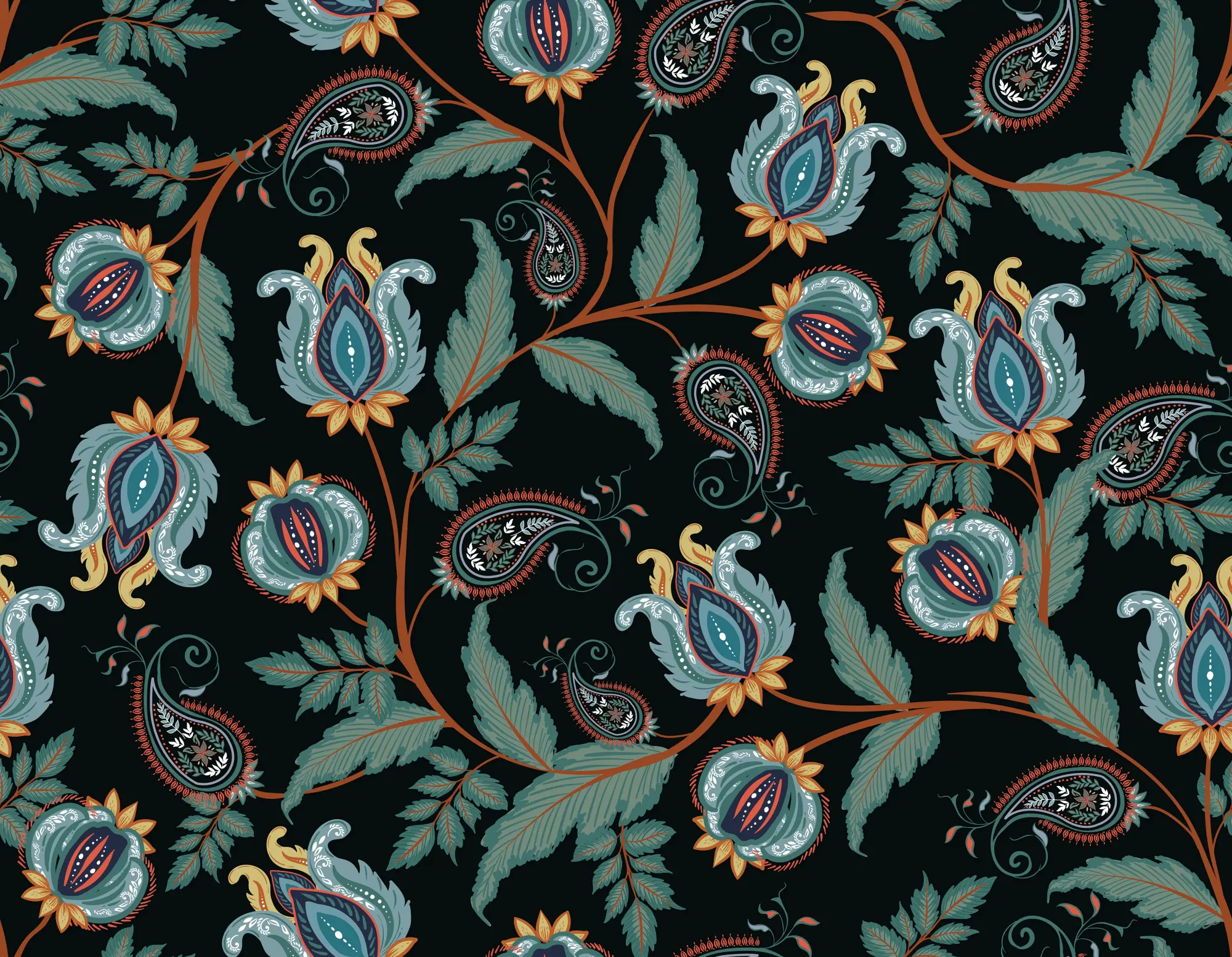 67_Midnight Paisley