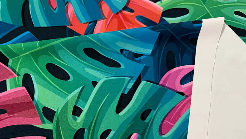 Dzianina GYM Sport z nadrukiem Sublimacja