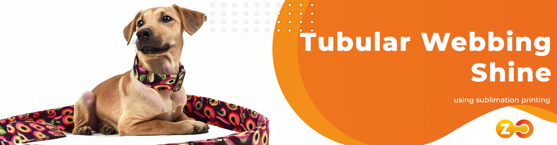 tubular webbing shine sublimation