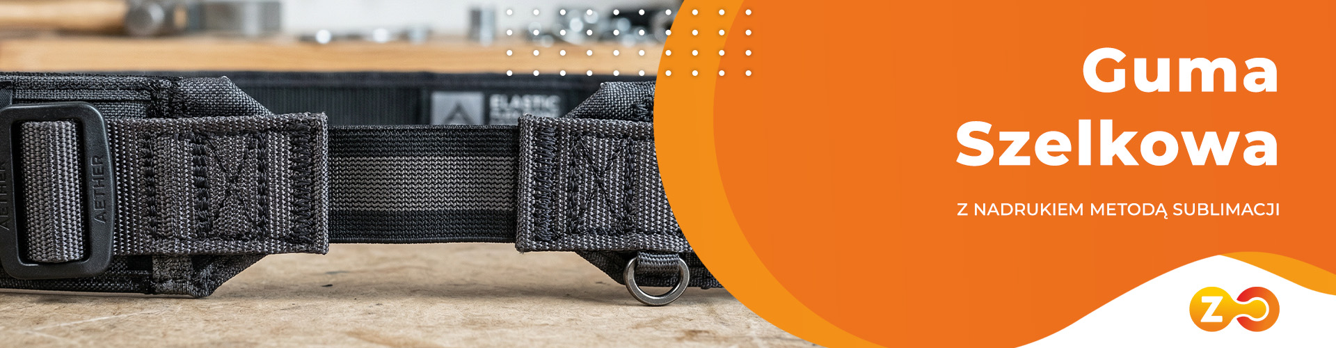 Guma szelkowa z nadrukiem Sublimacja